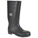 Botte avec coque de protection FW94 S4 Noir Portwest