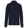 Polo Homme Manches Longues 100% Coton Blanc