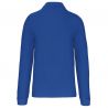 Polo Homme Manches Longues 100% Coton Blanc