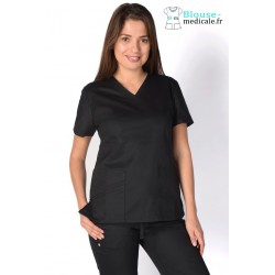 Tunique Medicale Cherokee Luxe Femme Noir 1845