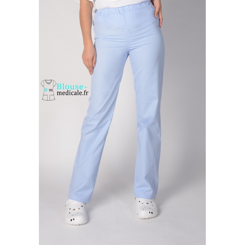 Pantalon Medical Unisexe Lafont Gael Bleu Ciel