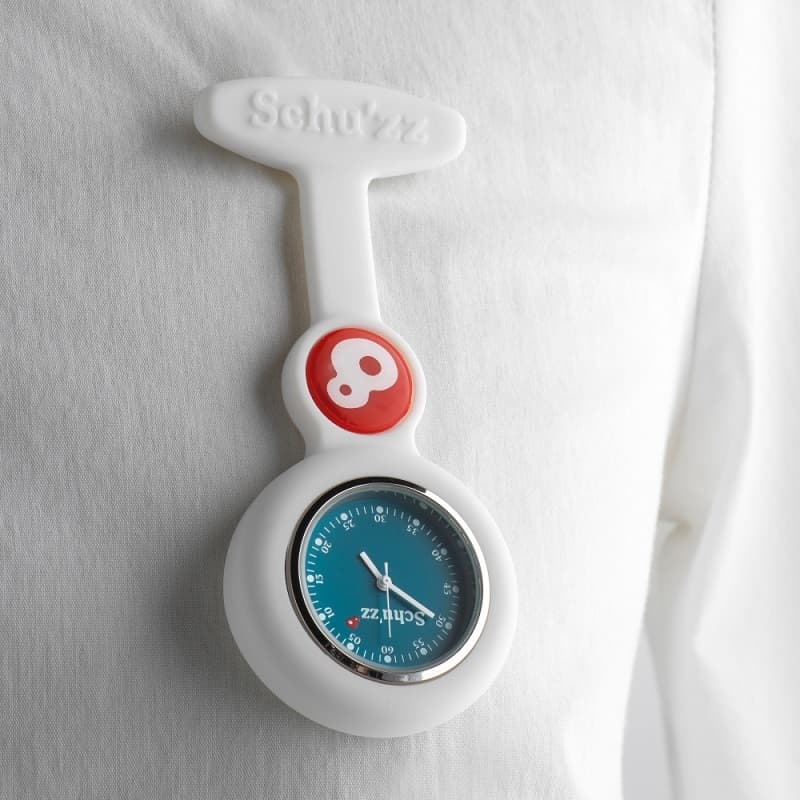 Montre Infirmière Blanc Schuzz