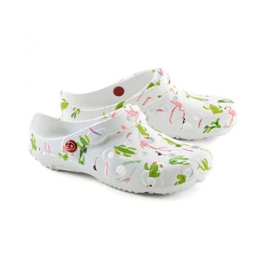 Sabot Médical SCHUZZ Rouge - Pointure 36 - Pour Infirmière, Médecin, Piscine, Jardin