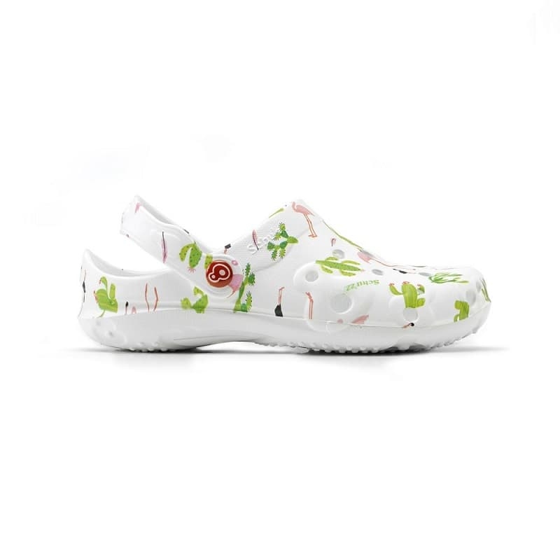 Chaussure Hopital Schu'zz Imprimé Globule Cactus & Flamingo