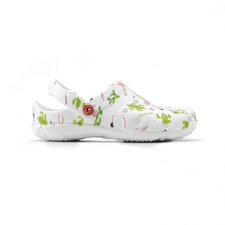 Chaussure Hopital Schu'zz Imprimé Globule Cactus & Flamingo