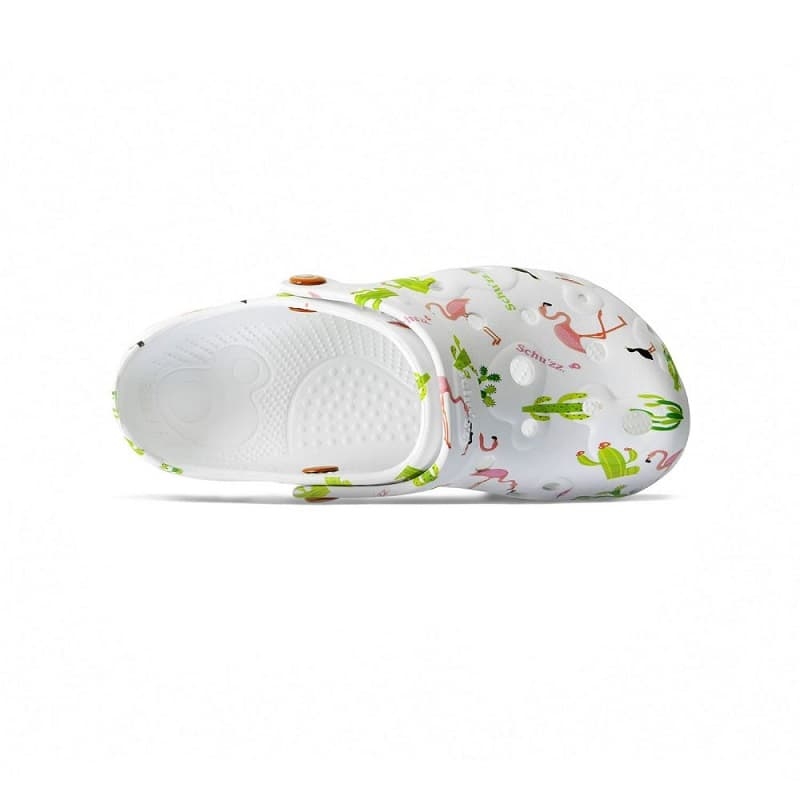 Chaussure Hopital Schu'zz Imprimé Globule Cactus & Flamingo