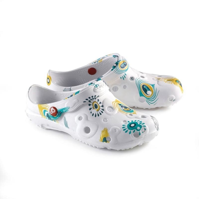 Chaussure Hopital Schu'zz Imprimé Globule Plume de Paon