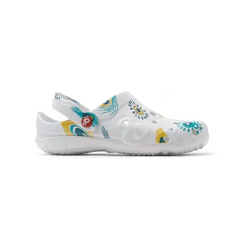 Chaussure Hopital Schu'zz Imprimé Globule Plume de Paon