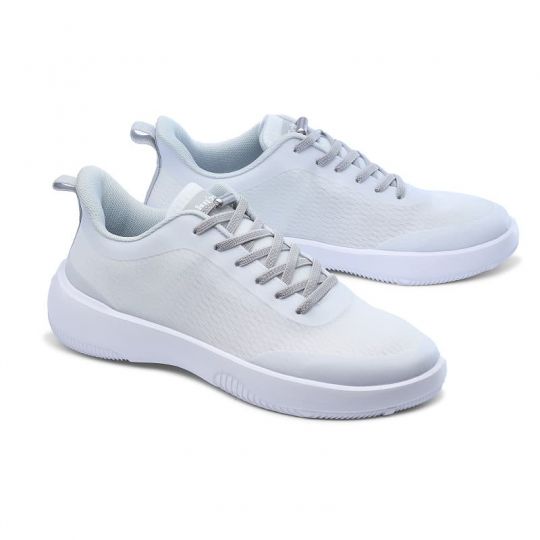Basket Hopital ultra confortable Schu'zz Snug Blanc Gris