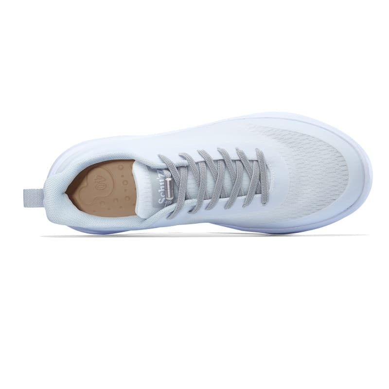 Basket Hopital ultra confortable Schu'zz Snug Blanc Gris
