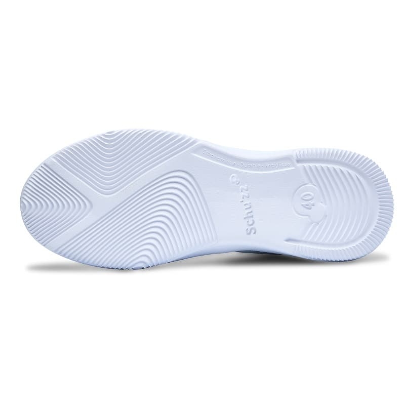 Basket Hopital ultra confortable Schu'zz Snug Blanc Camel