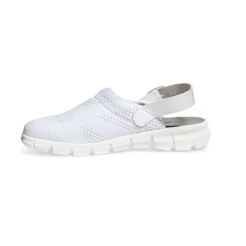 Sabot blanc unisexe Abeba