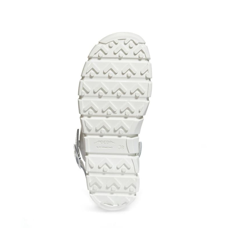 Sabot blanc unisexe Abeba