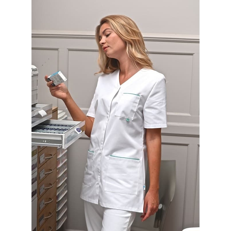 Blouse MédicaleFemme Ecoresponsable Aurore SNV