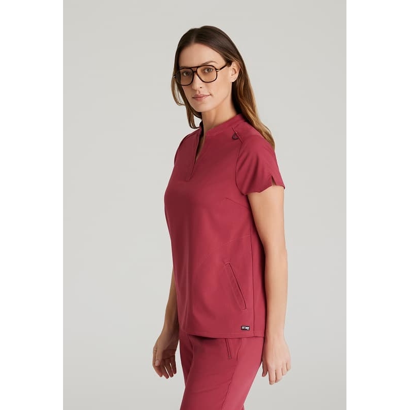 Tunique Médicale Femme Col Mao ultra-doux GRST230 Grey's Anatomy