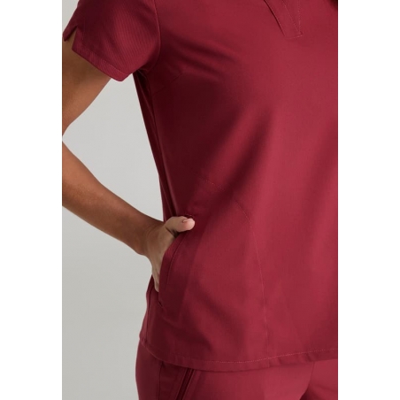 Tunique Médicale Femme Col Mao ultra-doux GRST230 Grey's Anatomy