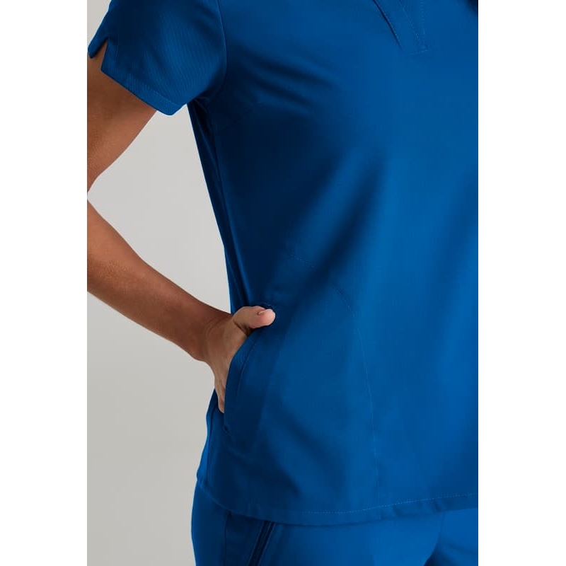 Tunique Médicale Femme Col Mao ultra-doux GRST230 Grey's Anatomy