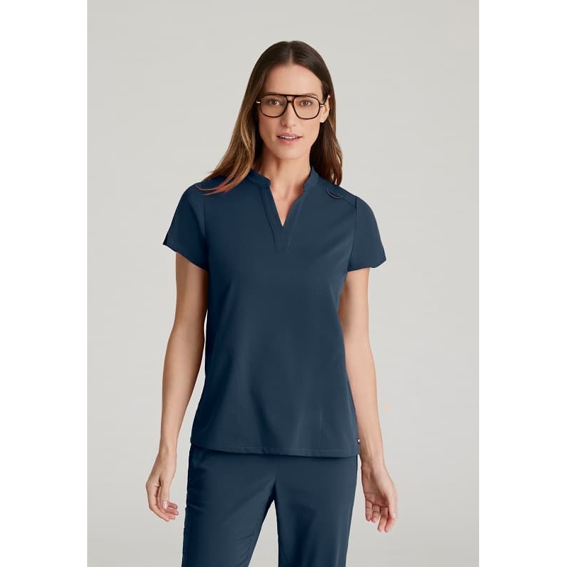Tunique Médicale Femme Col Mao ultra-doux GRST230 Grey's Anatomy