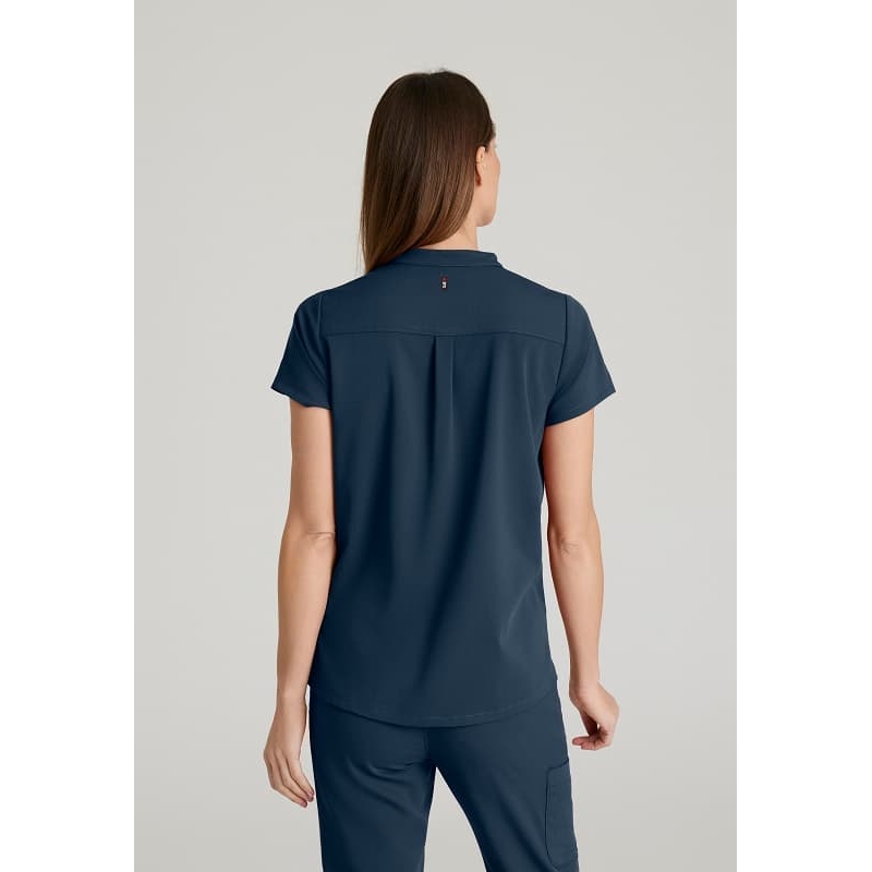 Tunique Médicale Femme Col Mao ultra-doux GRST230 Grey's Anatomy