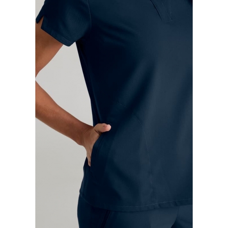 Tunique Médicale Femme Col Mao ultra-doux GRST230 Grey's Anatomy