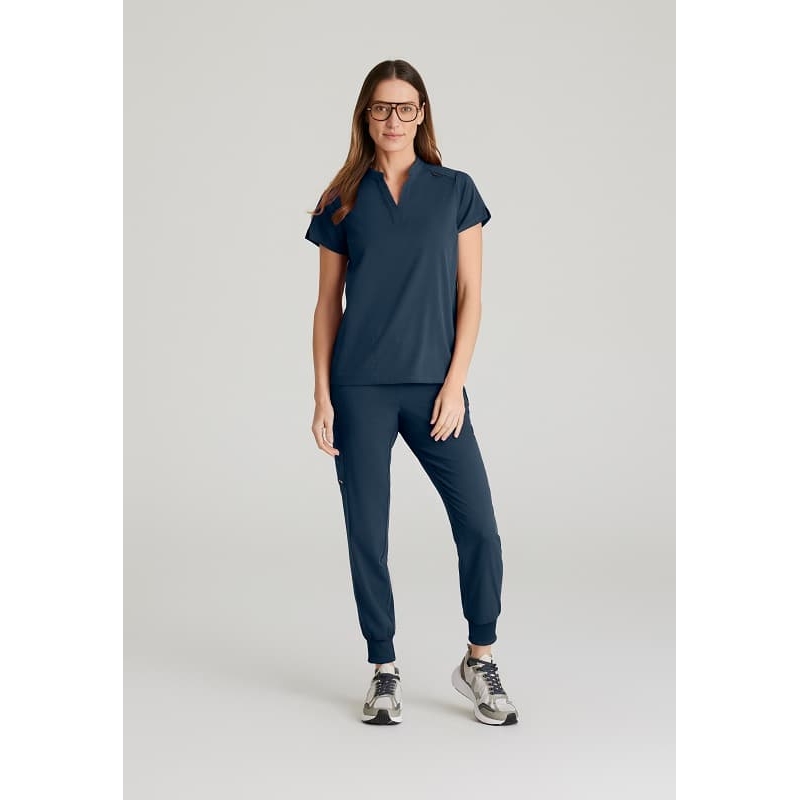 Tunique Médicale Femme Col Mao ultra-doux GRST230 Grey's Anatomy