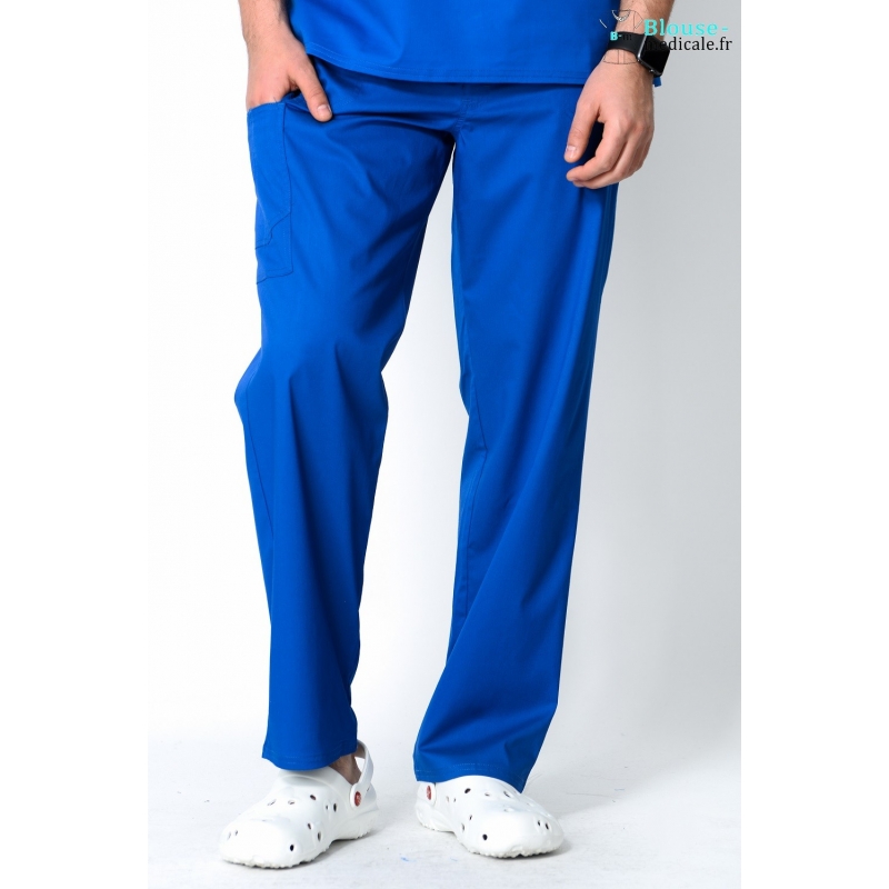Pantalon Medical Homme Cherokee Luxe Bleu Royal 1022