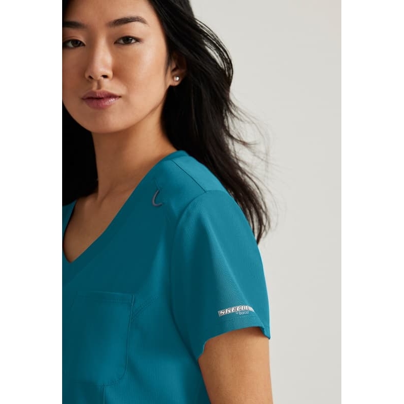 Tunique Médicale Femme 1 poche Col V SKT147 Skechers