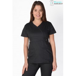 Tunique Medicale Femme Cherokee Luxe Noir 21701