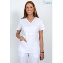 Tunique Medicale Femme Cherokee Luxe Blanc 21701