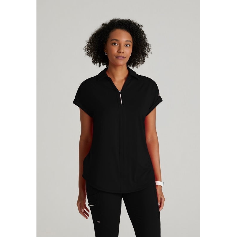 Tunique Médicale Femme Col Zip BOT210 Barco