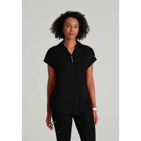 Tunique Médicale Femme Col Zip BOT210 Barco