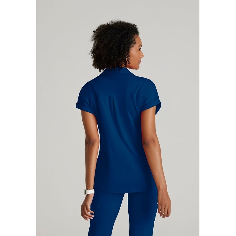 Tunique Médicale Femme Col Zip BOT210 Barco