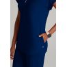 Tunique Médicale Femme Col Zip BOT210 Barco