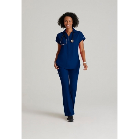 Tunique Médicale Femme Col Zip BOT210 Barco