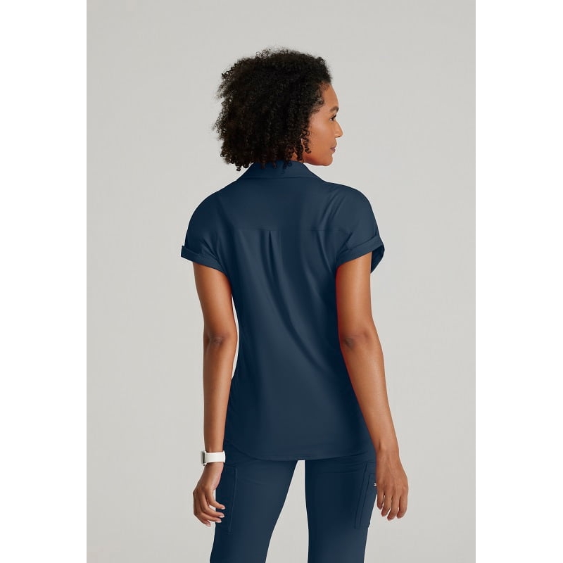 Tunique Médicale Femme Col Zip BOT210 Barco