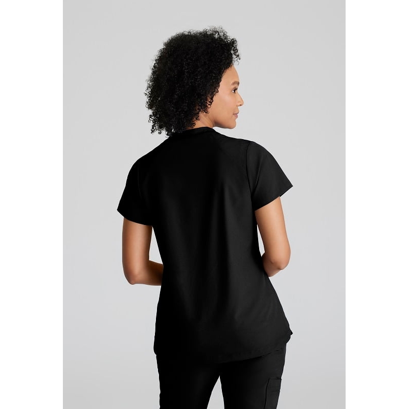 Tunique Médicale Col Rond Zippé Femme BOT216 Barco