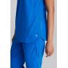 Tunique Médicale Col Rond Zippé Femme BOT216 Barco