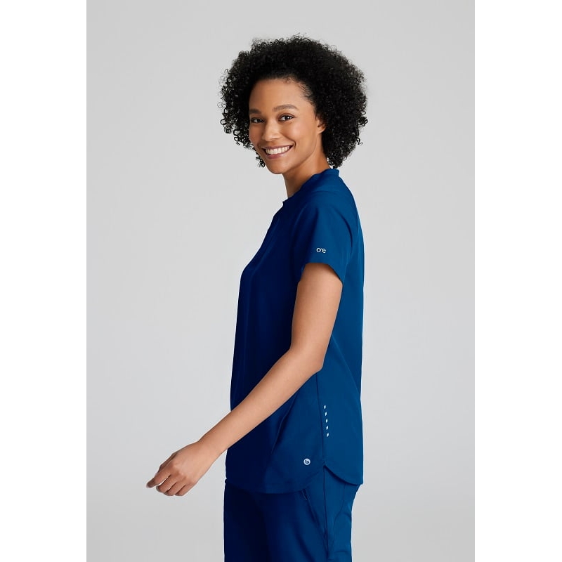 Tunique Médicale Col Rond Zippé Femme BOT216 Barco