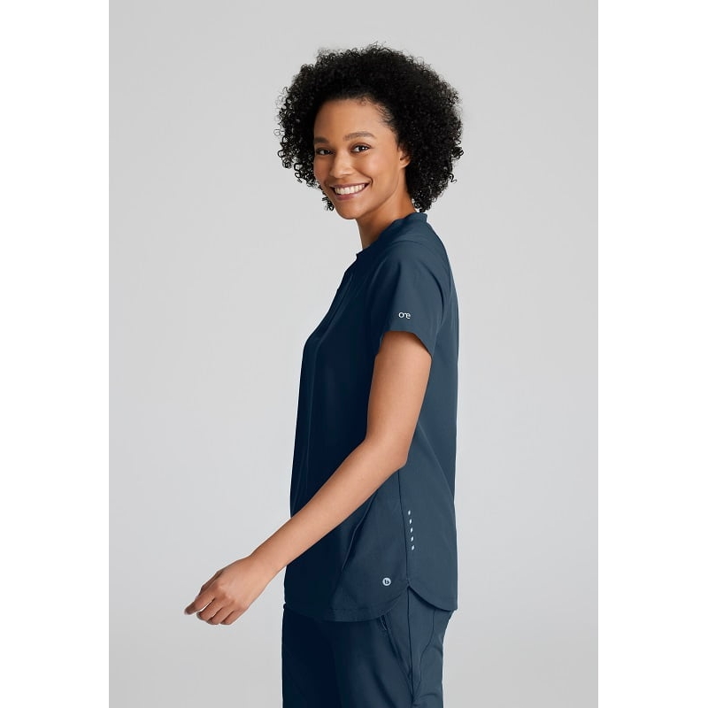 Tunique Médicale Col Rond Zippé Femme BOT216 Barco