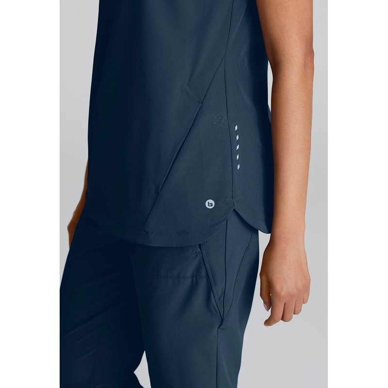 Tunique Médicale Col Rond Zippé Femme BOT216 Barco