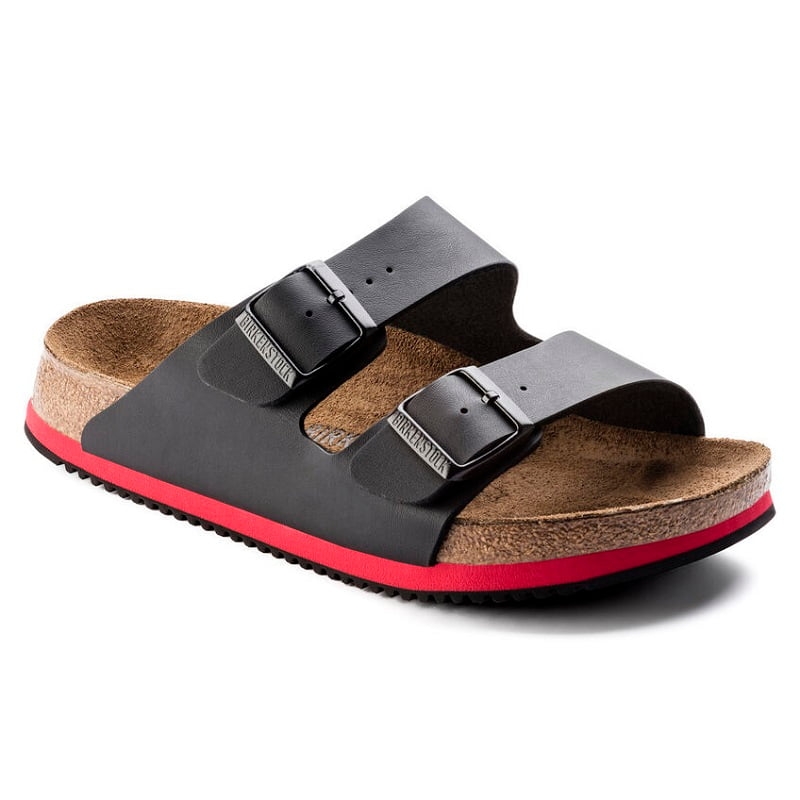 Sandale Médicale Birkenstock Arizona Super Grip Noir