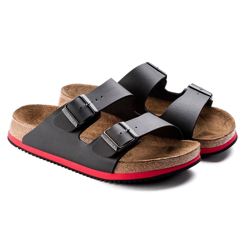 Sandale Médicale Birkenstock Arizona Super Grip Noir