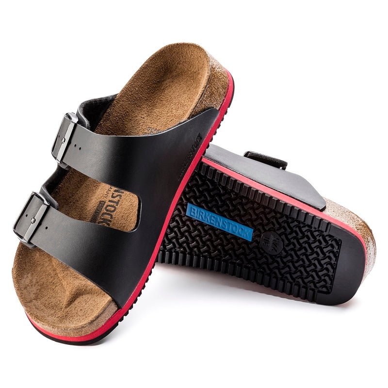 Sandale Médicale Birkenstock Arizona Super Grip Noir