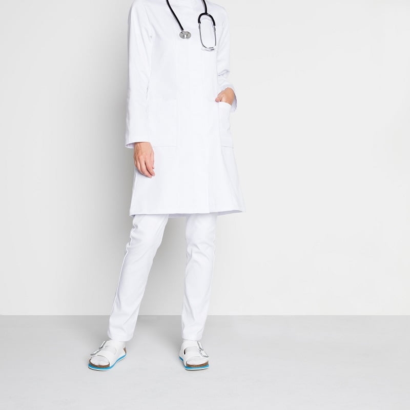 Sandale Médicale Birkenstock Arizona Super Grip Blanc
