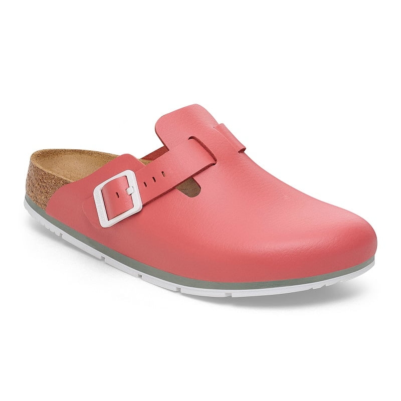 Sabot médical antidérapant Birkenstock Boston PRO Mars Red