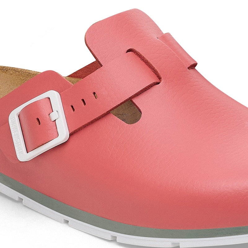 Sabot médical antidérapant Birkenstock Boston PRO Mars Red