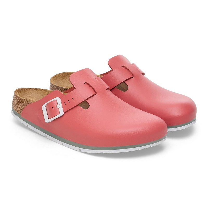 Sabot médical antidérapant Birkenstock Boston PRO Mars Red