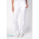 Pantalon Medical Cherokee Femme Blanc 4203