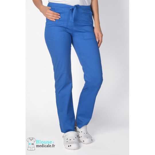 Pantalon Medical Cherokee Femme Bleu Royal 4203