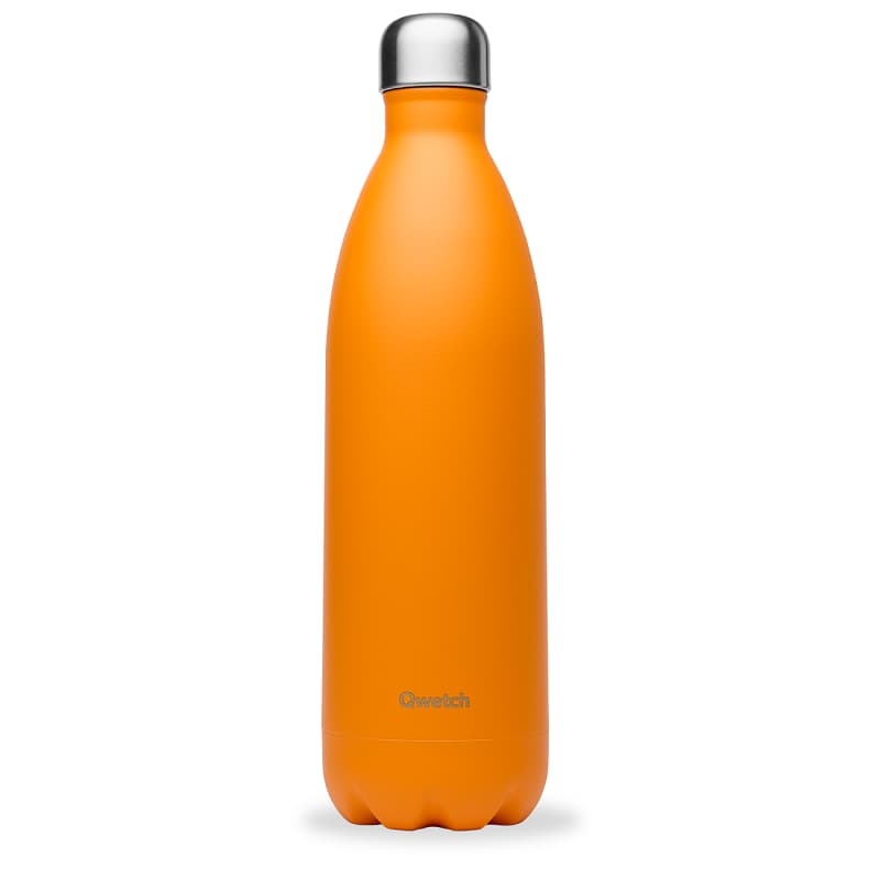 Bouteille Isotherme Orange Pop QWETCH